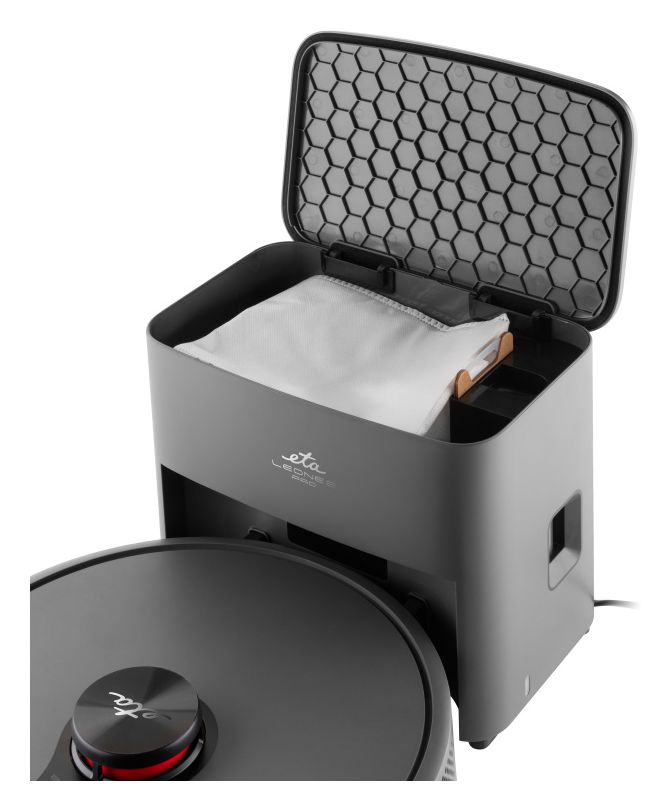 Leone 2 Pro Saugroboter nass/trocken bis 235 min Laufzeit 20000 Pa  (Grau/Schwarz) 