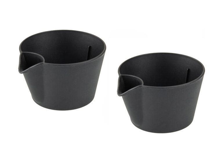 Livero 2 Zone(n) mit 225 x 335 mm Fläche  (Schwarz) 