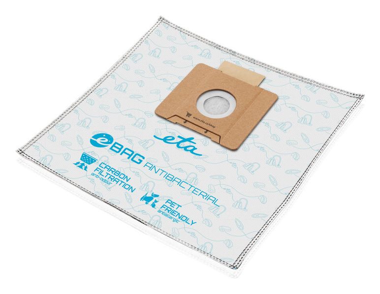 Mio II Bodenstaubsauger mit Staubbeutel 700 W HEPA  (Schwarz, Silber) 