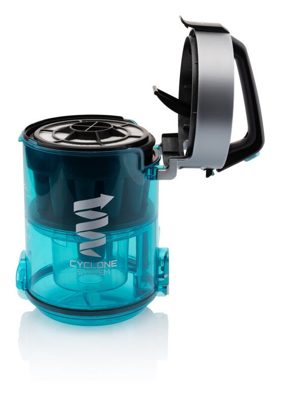 Stellar Bodenstaubsauger Beutellos 700 W HEPA  (Schwarz, Blau) 