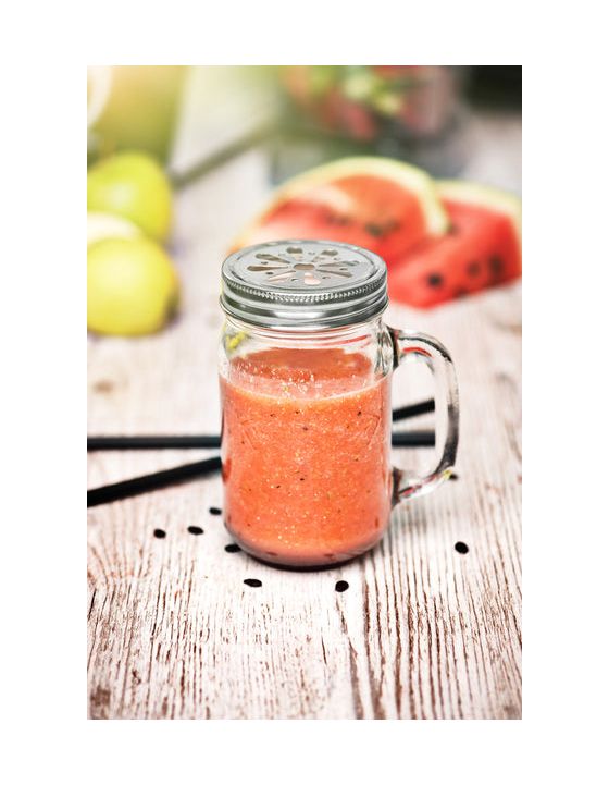 Vital Blend Fit 2 l Standmixer 9 Geschwindigkeiten 1800 W  (Grau, Weiß) 