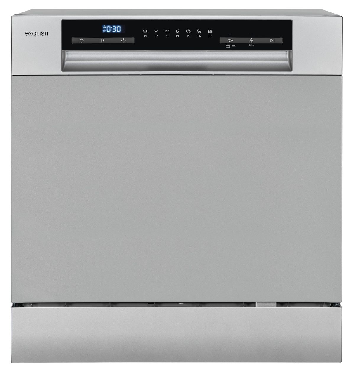 GSP508-030D 60 cm Geschirrspüler freistehend Leise 8 Maßgedecke 