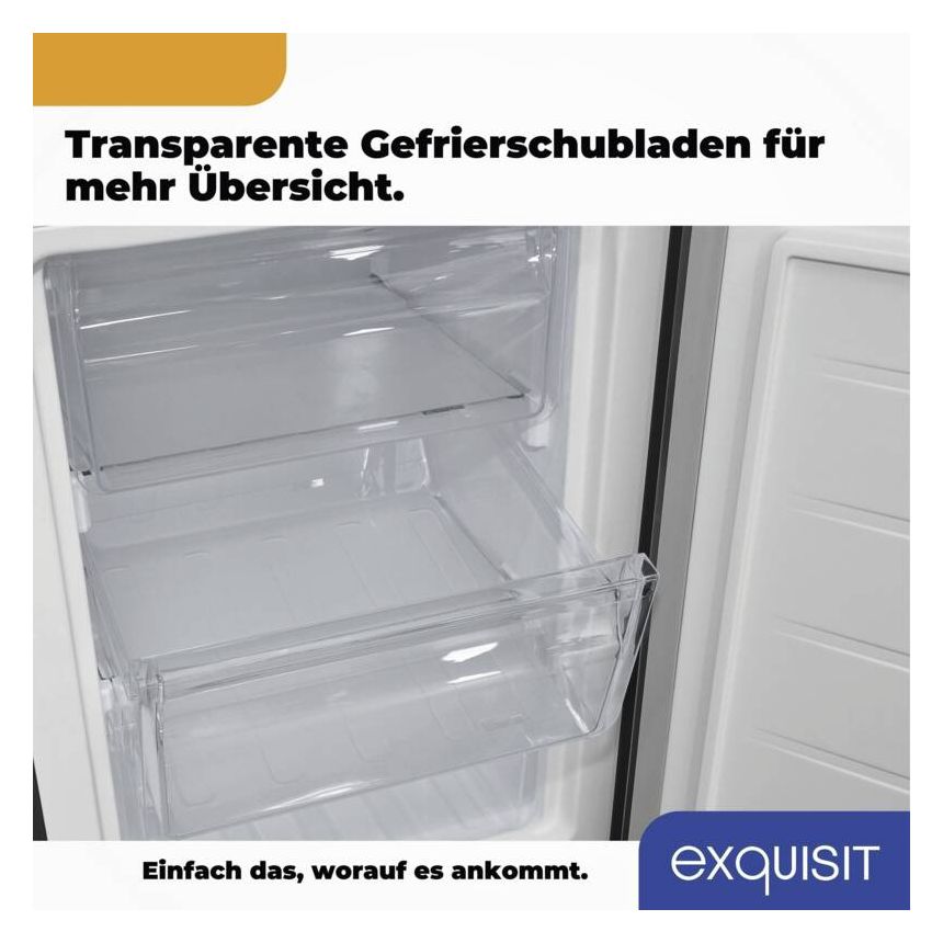 KGC231-60-E-050C 109 l / 48 l Kühl-Gefrierkombi freistehend 121 kWh Jahr  (Anthrazit) 