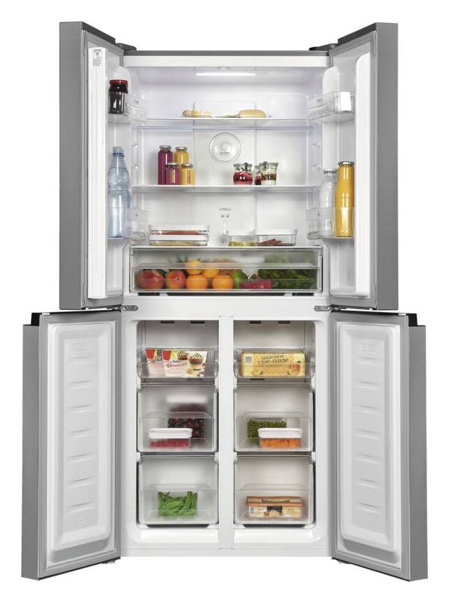 MD365-125-040D Side-by-Side Kühl-/ Gefrierkombination 237 l / 135 l 210 kWh NoFrost 1800 mm x 790 mm  (Schwarz, Edelstahl) 