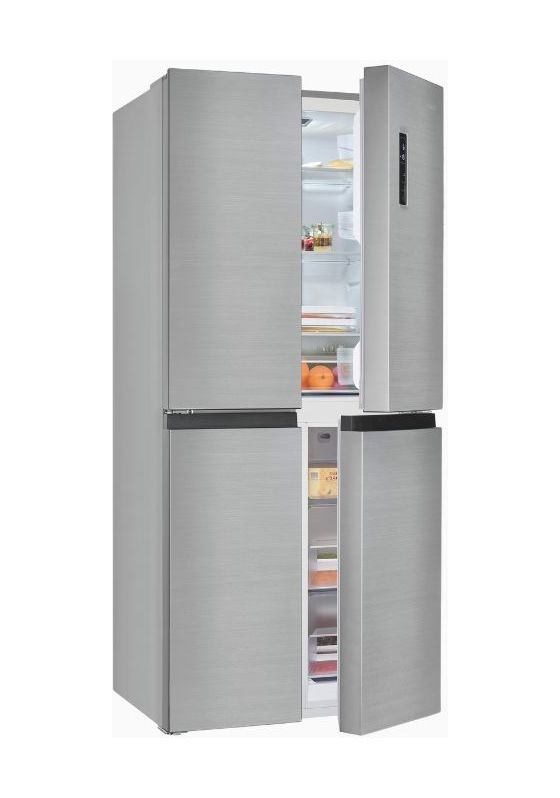 MD425-150-040C Side-by-Side Kühl-/ Gefrierkombination 271 l / 150 l 182 kWh NoFrost 1800 mm x 795 mm  (Schwarz, Edelstahl) 