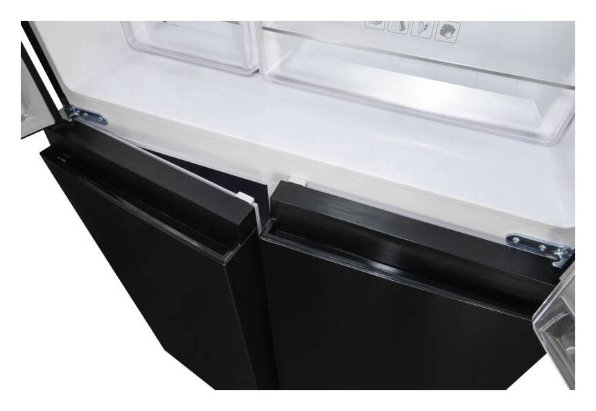 MD425-150-040C Side-by-Side Kühl-/ Gefrierkombination 271 l / 150 l 182 kWh NoFrost 1800 mm x 795 mm (Anthrazit, Edelstahl) 