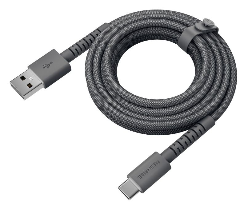 2ULC201SG Rundkabel Lightning auf USB A Männlich 2 m  (Grau) 