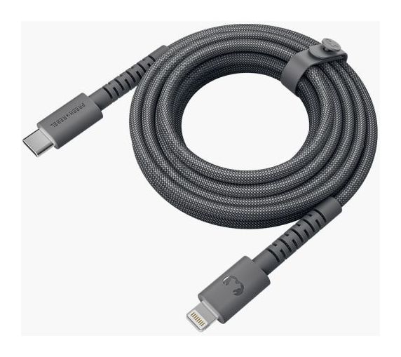FlexWave Lightning auf USB C Männlich 0,7 m  (Grau) 