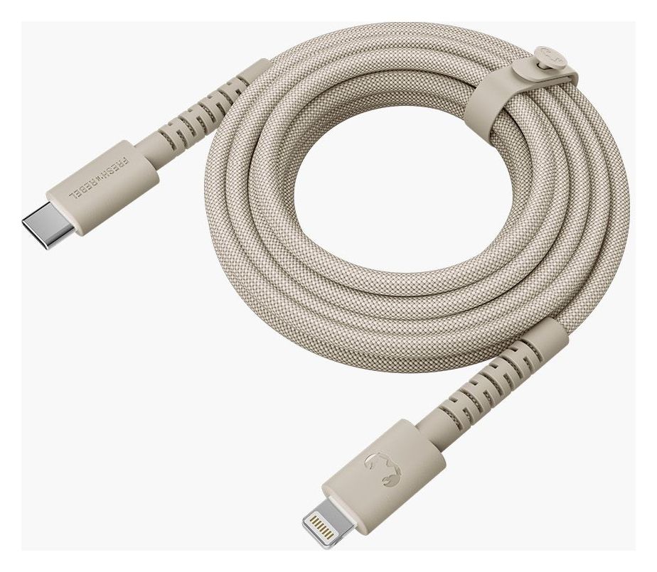 FlexWave Lightning auf USB C Männlich 2 m  (Beige) 