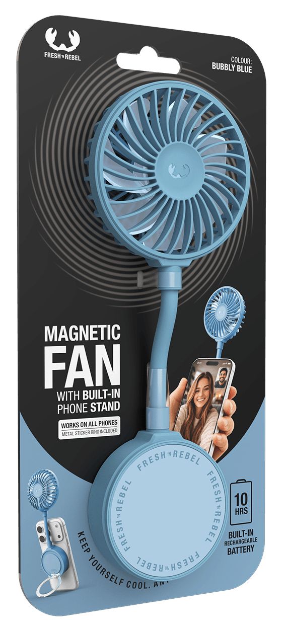 Magnetic Fan Handventilator  (Blau) 