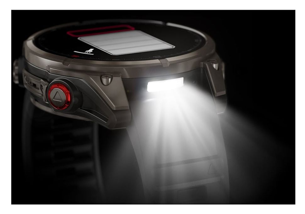 Fenix 8 Pro Digital 47 mm Smartwatch Rund 360 h  (Graphit, Titan) 