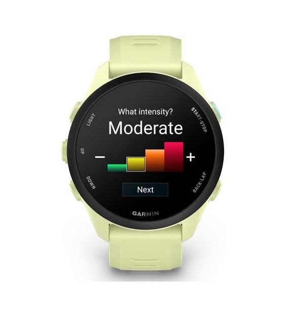 Forerunner 70 Digital 30 mm Smartwatch Rund  (Limette) 