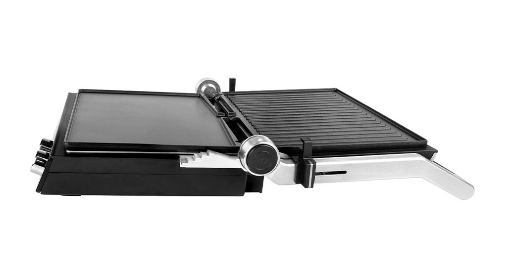 42423 Gourmet Multigrill BBQ Pro Smart 2400 W mit 220 x 290 mm Fläche  (Schwarz, Edelstahl) 