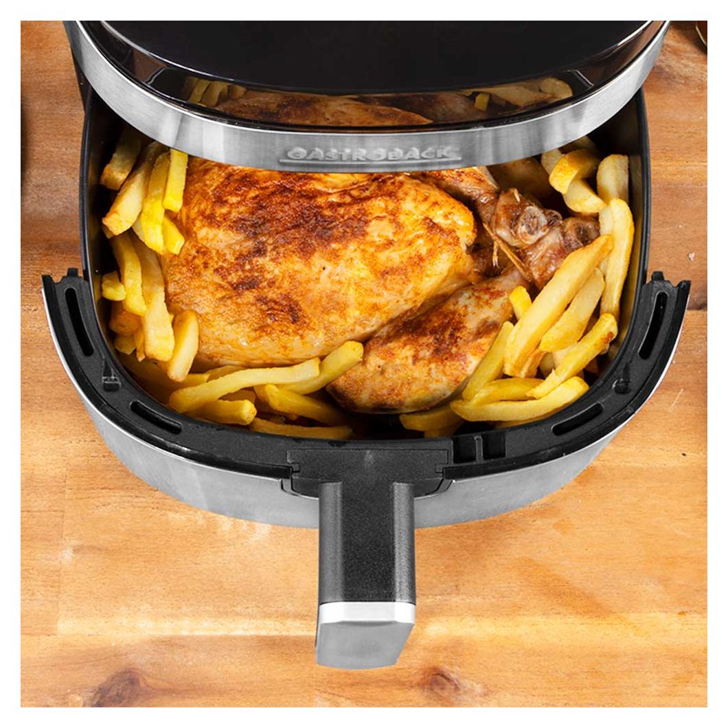 42582 Air Pro Heißluftfritteuse 3,7 l 1300 W  (Schwarz, Edelstahl) 