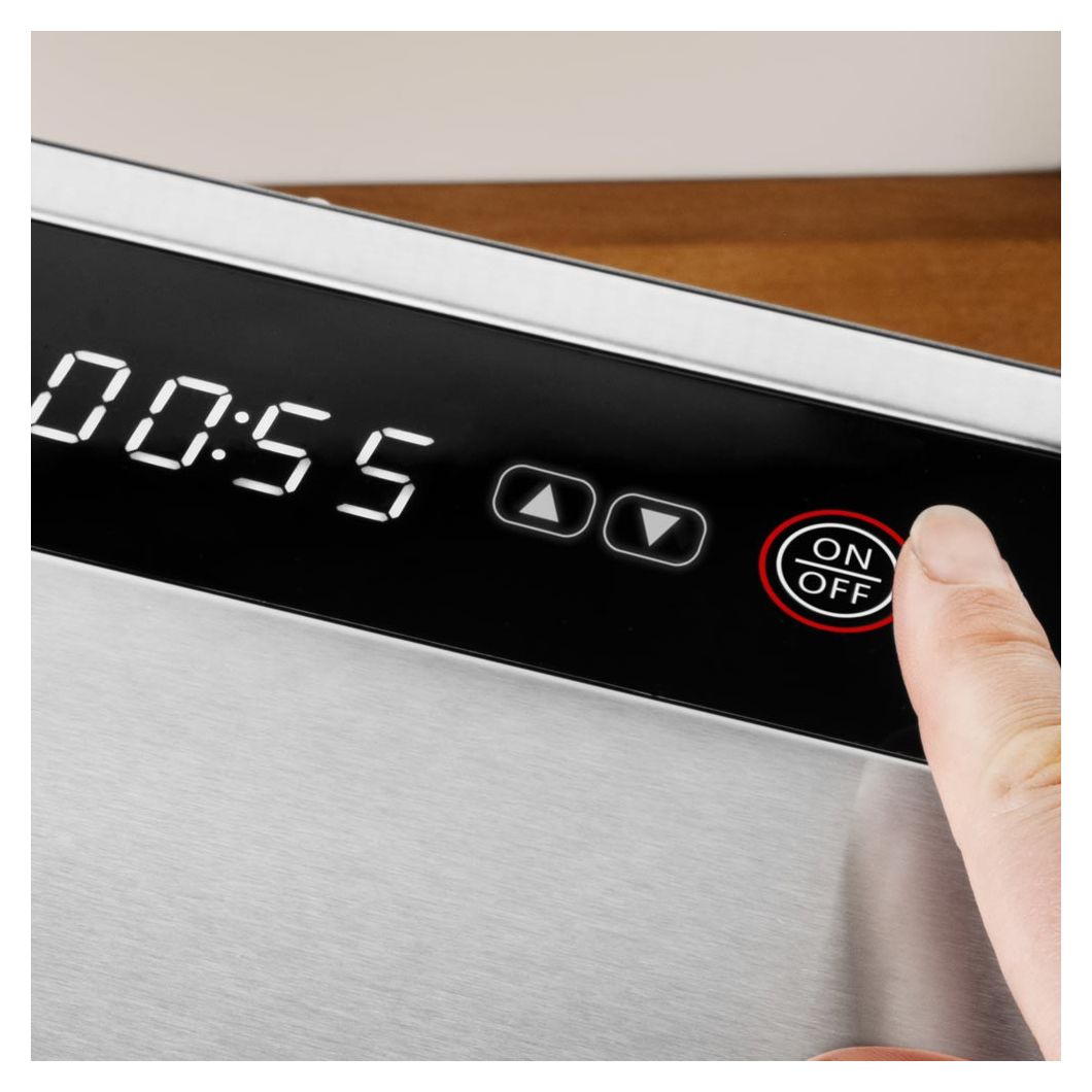 46604 Mini Professional Dörrautomat 400 W 24 h Maximale Timer-Zeit 1 5 Dörrgitter 