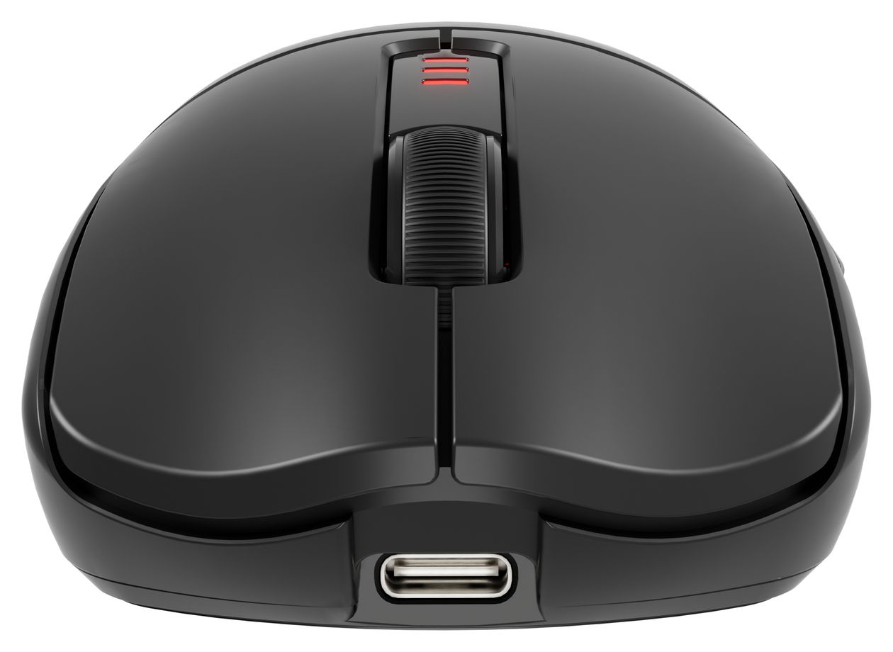 Zircon 500 10000 DPI Gaming Maus Optisch  (Schwarz) 
