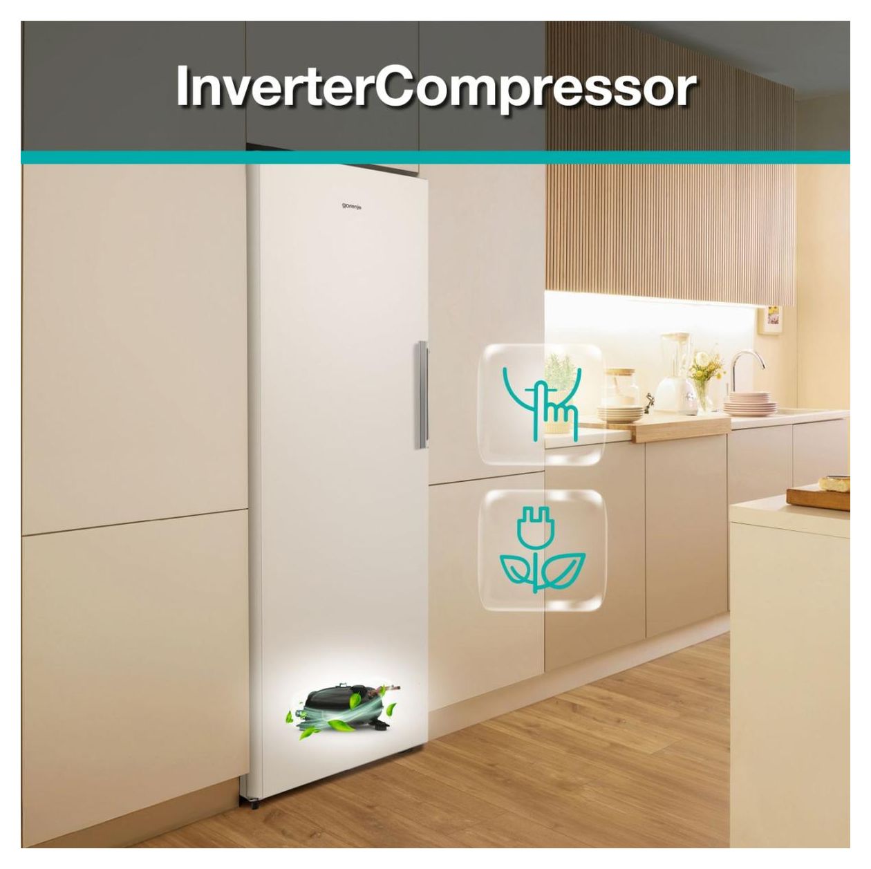 FNC717DAW5 384 l Gefrierschrank 227 kWh Jahr NoFrost  (Weiß) 