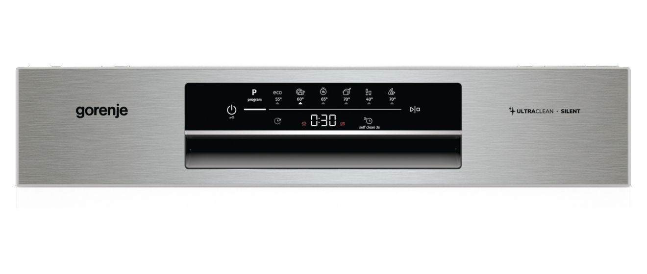 GI642E90X 60 cm Geschirrspüler teilintegriert (ohne Front) Leise 13 Maßgedecke aquaStop Funktion 