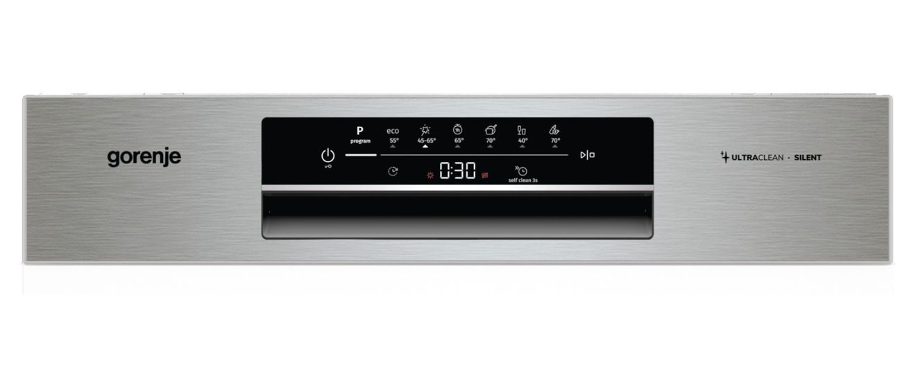 GI643D90X 60 cm Geschirrspüler teilintegriert (ohne Front) Leise 16 Maßgedecke aquaStop Funktion 