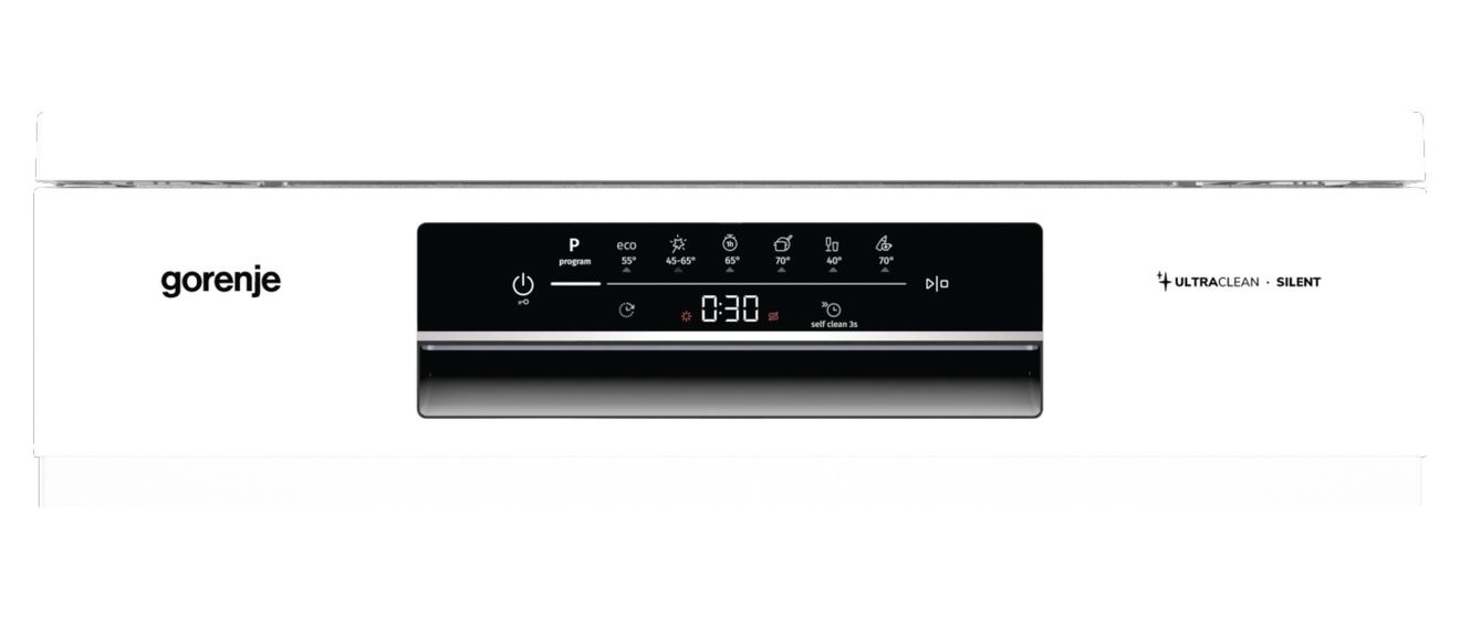 GS642D90W 60 cm Geschirrspüler freistehend Leise 14 Maßgedecke aquaStop Funktion Auto Open 