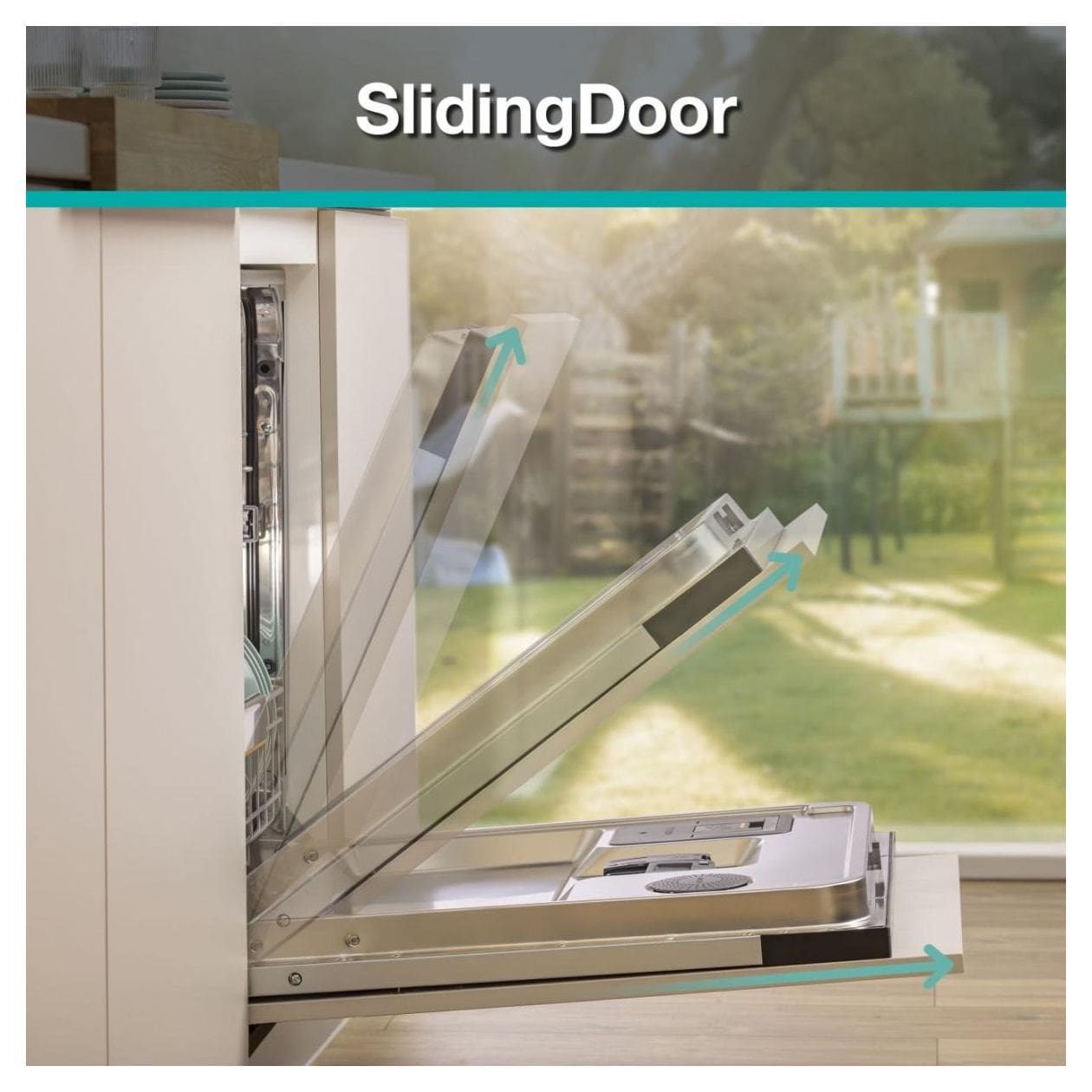 GV673A65 60 cm Geschirrspüler unterbaufähig Sehr leise 14 Maßgedecke aquaStop Funktion 