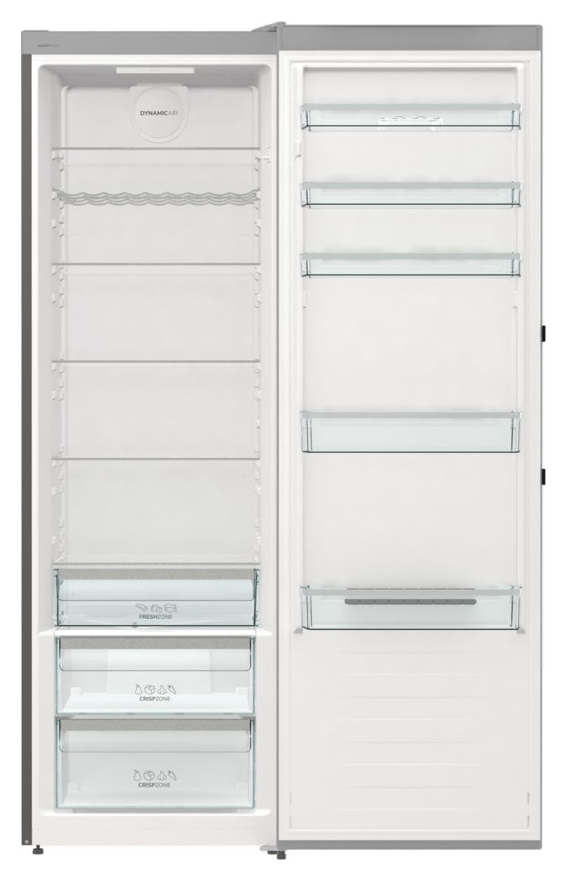 R619DAXL6 398 l / 398 l Kühlschrank freistehend EEK: D 98 kWh Jahr  (Grau) 
