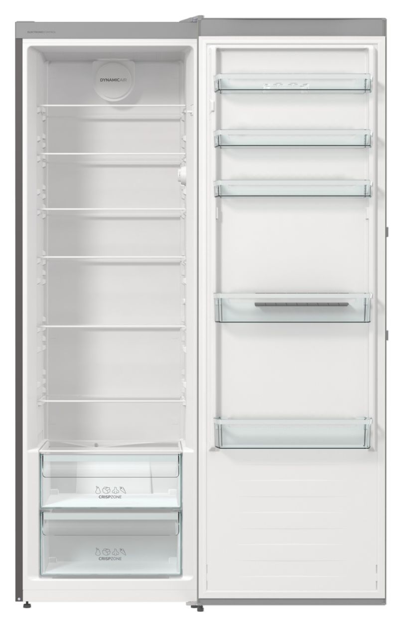 R619EES5 398 l / 398 l Kühlschrank freistehend EEK: E 122,6 kWh Jahr  (Grau) 