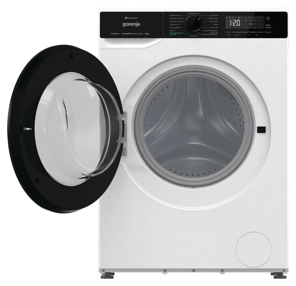 WD2PA964ADW1/DE 9 kg 6 kg Kondensations Waschtrockner 1400 U/min 