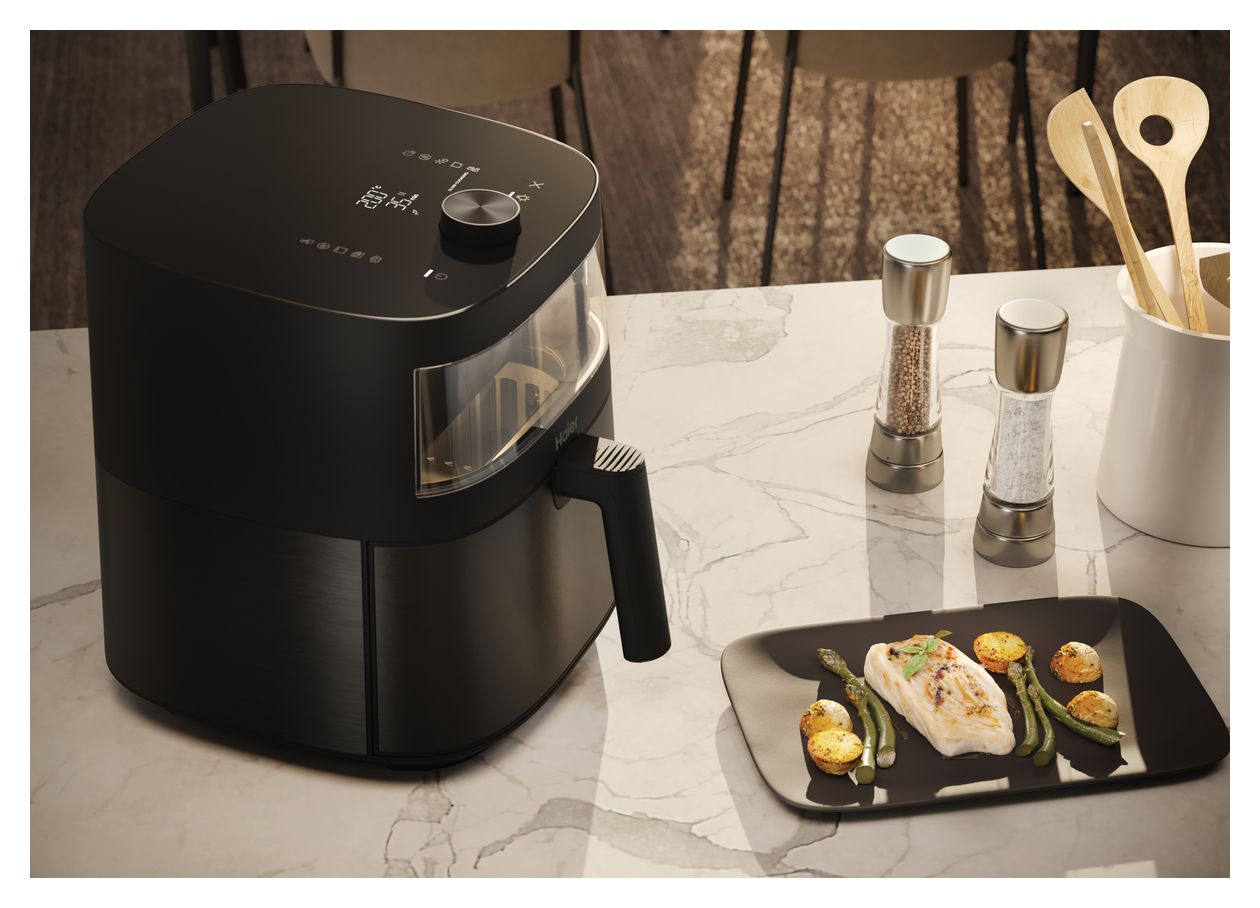 HAF5TWA3011 Heißluftfritteuse 7 l 2000 W  (Schwarz) 