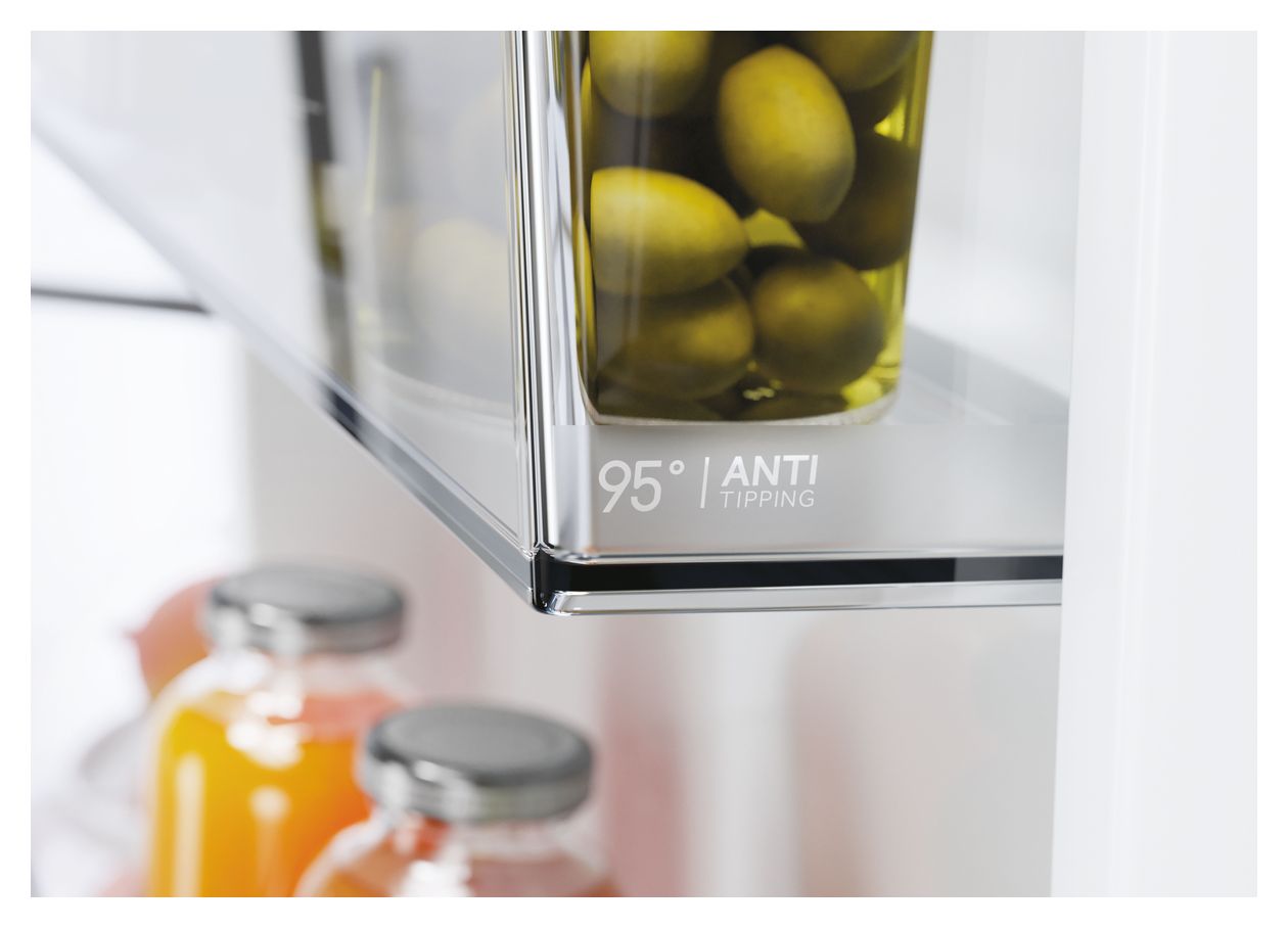 HSW59F18EIMM Side-by-Side Kühl-/ Gefrierkombination 391 l / 210 l 334 kWh NoFrost 1775 mm x 905 mm  (Platin, Edelstahl) 