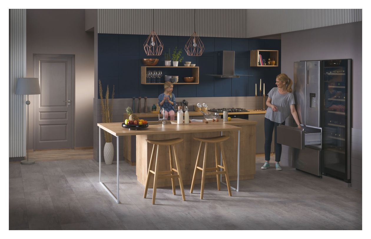 WS171GA Weinkühler Freistehend EEK: G 1 Zonen 166 Flasche(n) 