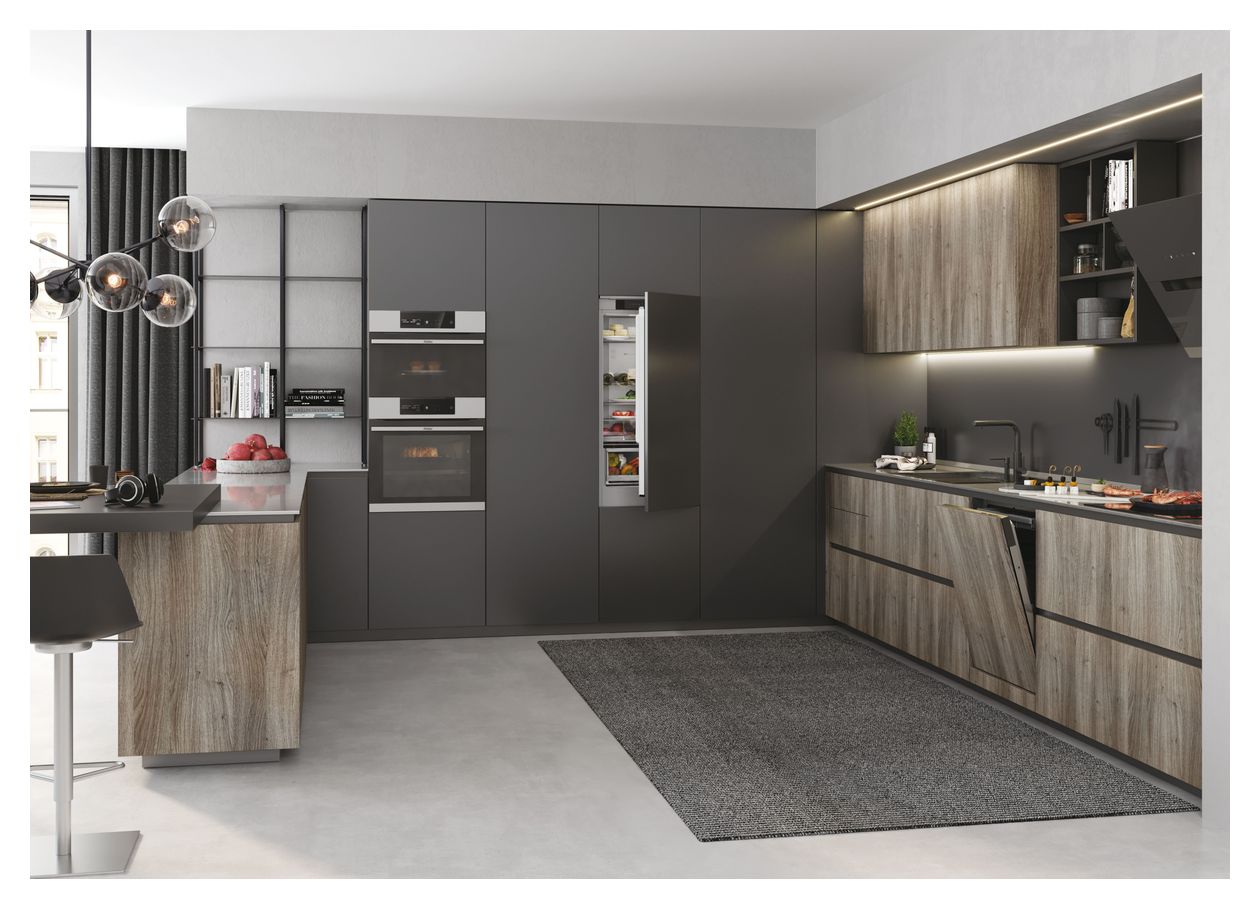 XIB6B2S3FS 60 cm Geschirrspüler vollintegriert (ohne Front) Sehr leise 16 Maßgedecke aquaStop Funktion Kondensations 