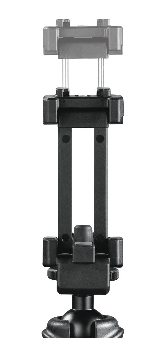 004635 Solid II 21B 3 Bein(e) Stativ Smartphone-/Digital-Kamera Bluetooth  (Schwarz, Rot) 