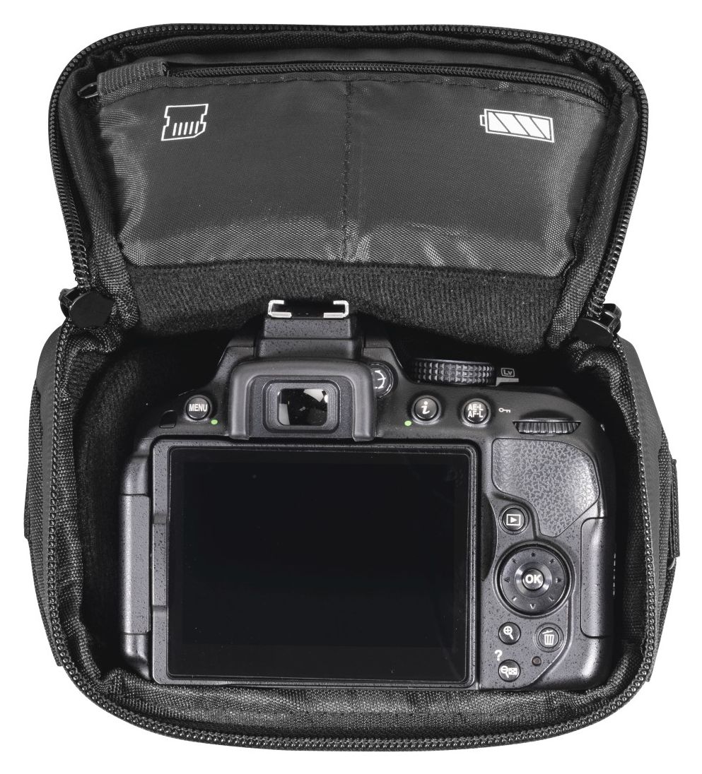 121335 Matera 100 Colt Kameratasche für Jede Marke 135 x 95 x 120 mm  (Schwarz) 