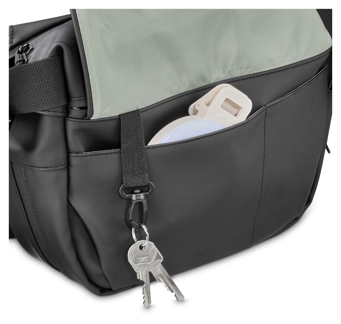 121355 Crossbody 130 Kameratasche für Universal 330 x 80 x 230 mm  (Schwarz) 