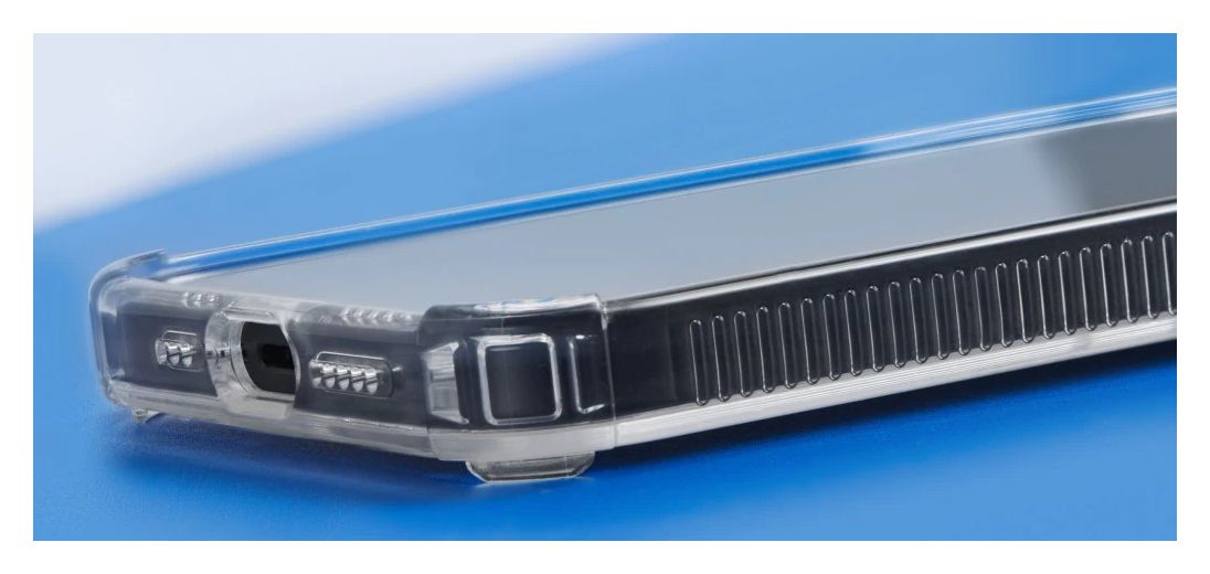 123764 Extreme Protect Cover für Apple iPhone 16 Pro  (Transparent) 