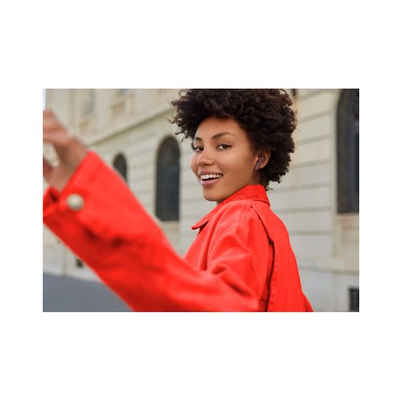 184168 Spirit Unchained In-Ear Bluetooth Kopfhörer Kabellos TWS 16 h Laufzeit  (Schwarz, Rot) 