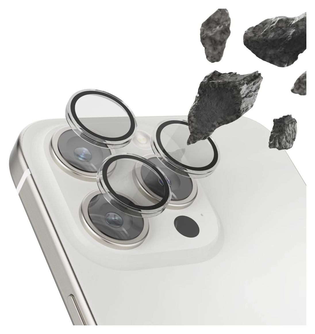 222795 Lens Protect Kameraobjektivschutz gehärtetes Glas 9H für  Apple iPhone 16 / 16 Plus Tropfsicher, Schlagfest, Schlagfest, Kratzresistent, Splitterfrei 