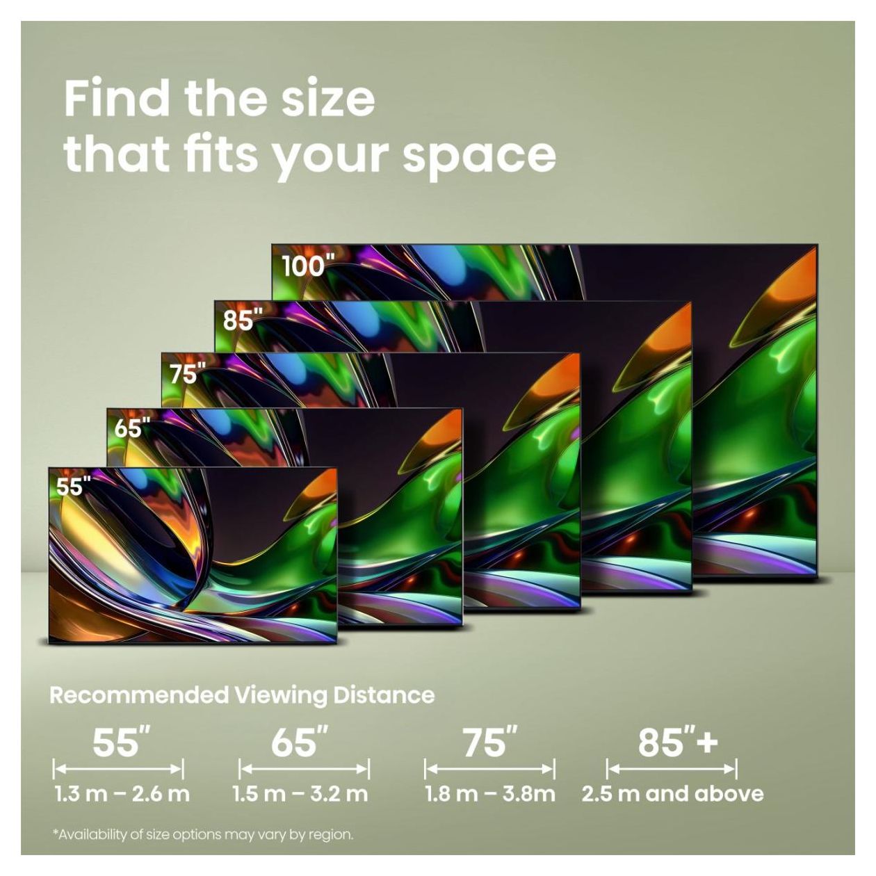100UR8DS LED 2,54 m (100 Zoll) Fernseher 4K Ultra HD VESA 800 x 400 mm 