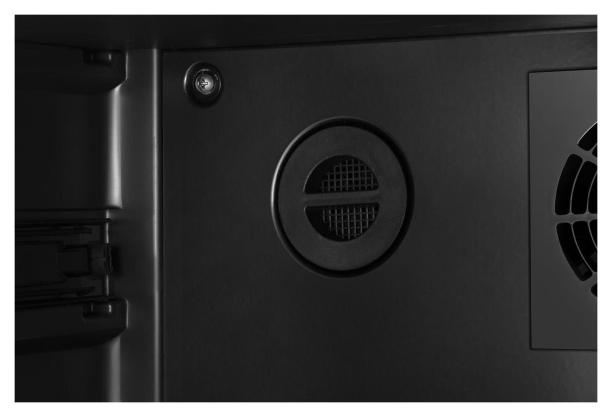 Freistehend weinkeller, Schwarz, 128 l 