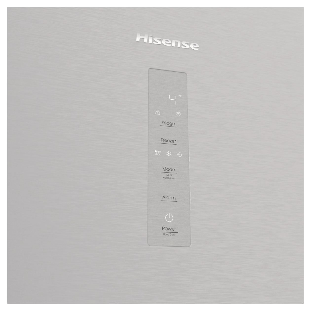 RB5P410SACA 253 l / 130 l Kühl-Gefrierkombi freistehend NoFrost 116,25 kWh Jahr (Grau, Edelstahl, Dunkles Grau) 