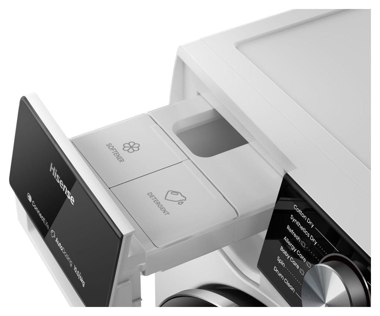 WD5S1045BW 10,5 kg 6 kg Kondensations Waschtrockner 1400 U/min 