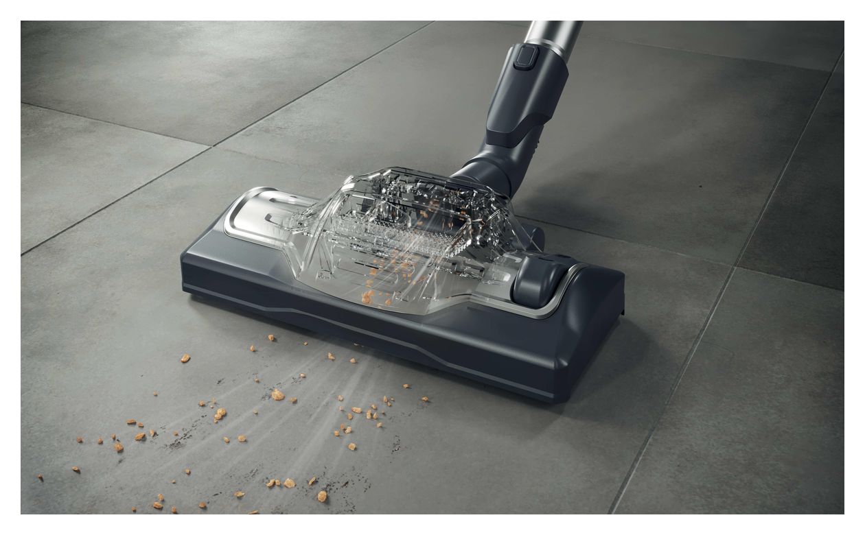 HE720PET Bodenstaubsauger mit Staubbeutel 850 W EPA  (Schwarz) 