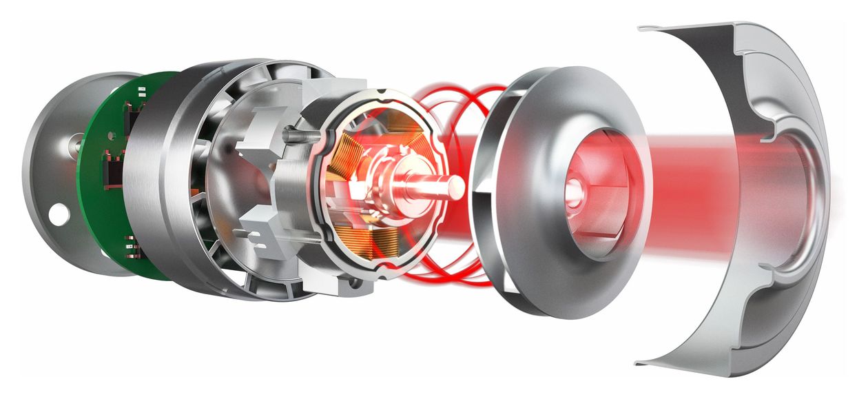 HF522STH011 Handstaubsauger Beutellos bis 45 min Laufzeit 22 V Micro  (Grau, Titan) 