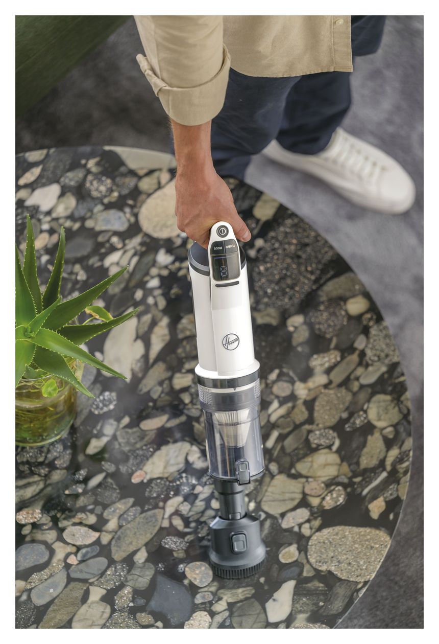 HFX20H011 Handstaubsauger Beutellos bis 60 min Laufzeit 21,6 V EPA  (Weiß) 