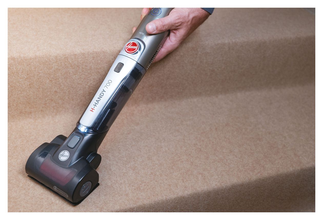 HH710PPT011 Handstaubsauger bis 10 min Laufzeit 11,1 V EPA  (Platin) 