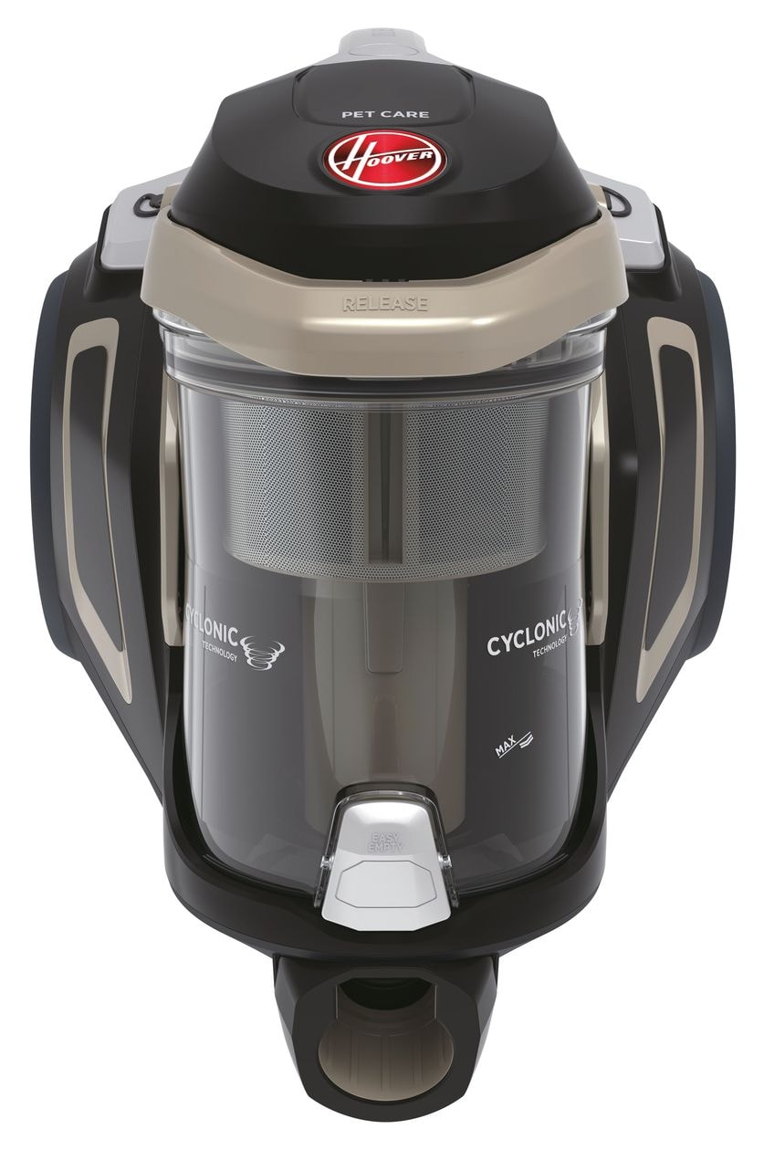 HP720PET Bodenstaubsauger Beutellos 850 W HEPA  (Schwarz) 