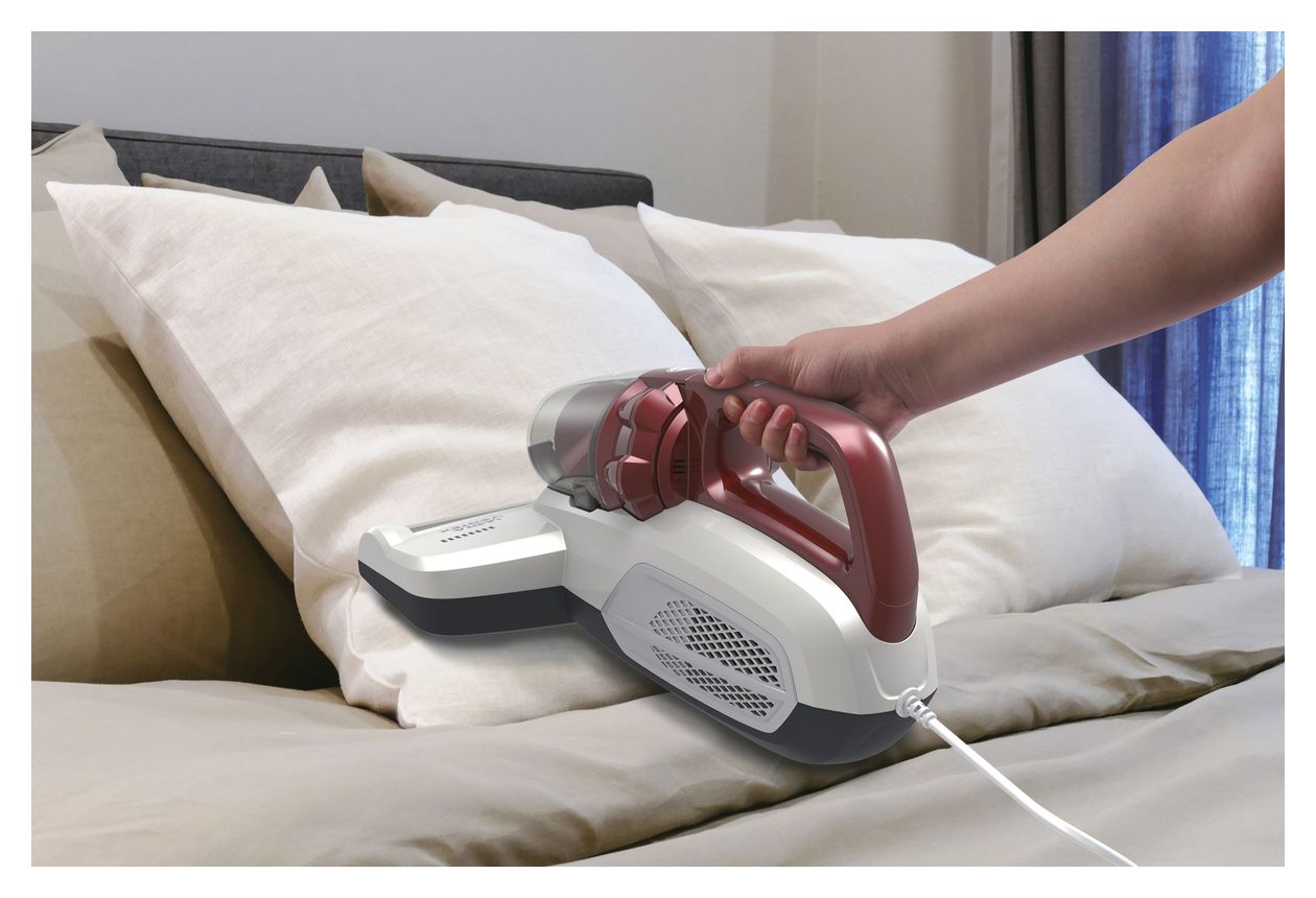 MBC500UV Milbensauger Handstaubsauger Beutellos  (Rot) 