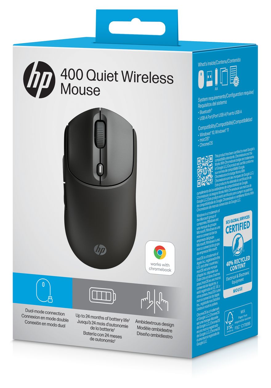 400 6000 DPI Haus Maus  (Schwarz) 