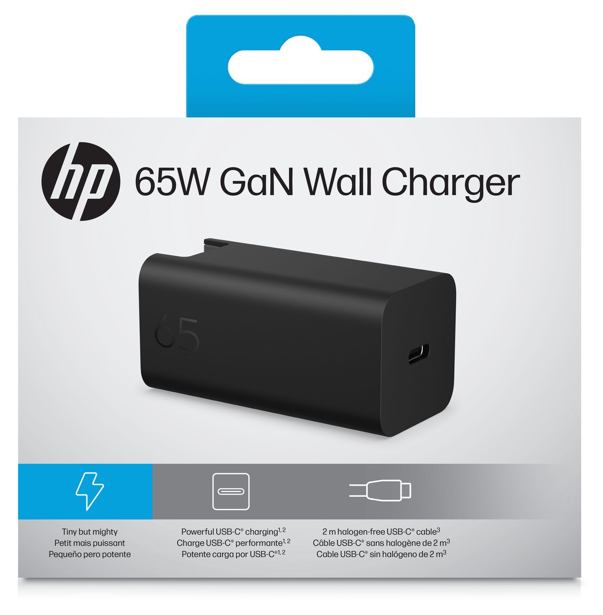 65 W GaN-Wandladegerät 